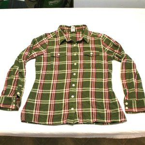 Patagonia Fjord Flannel Shirt Plaid Organic small